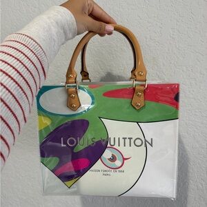 Restructured Louis Vuitton Shopping Bag & Dustbag